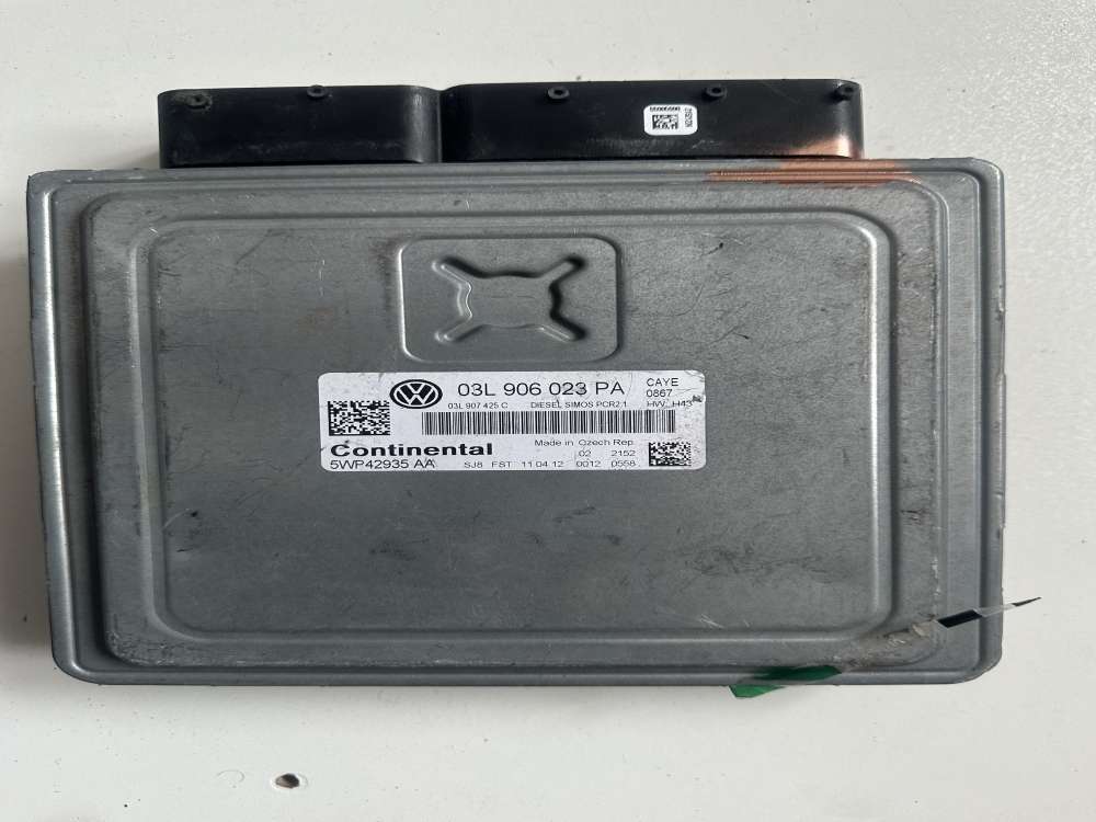 VW CADDY 1.6TDI PCR2.1 MOTOR BEYNİ