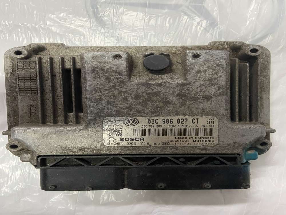 03C906027CT Volkswagen Scirocco 1.4 Motor Beyni Med17.5.5 MOTOR BEYNİ