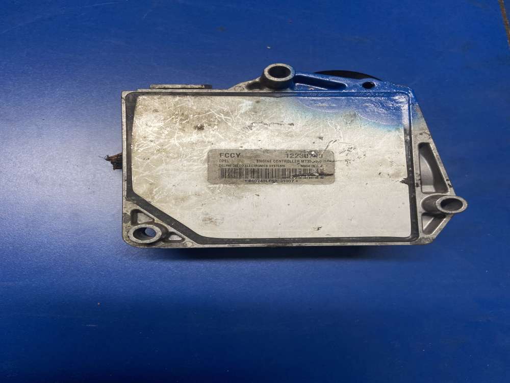 12230740 OPEL ASTRA 1.6 Z16XEP MT35SE ECU  FAHF-DTXW
