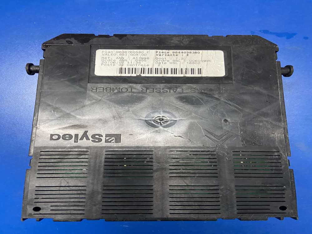 9644098380 9636760580 PEUGEOT 307 BSI BEYNI