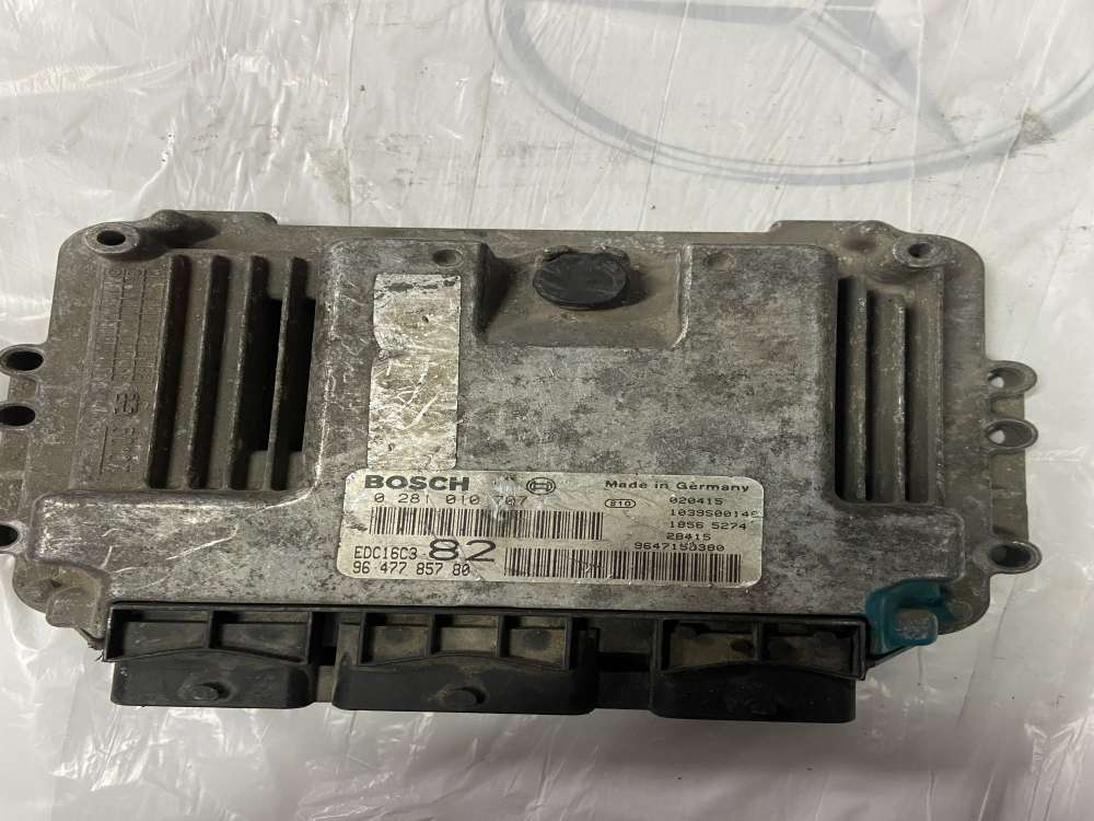 0281010707 Peugeot 206 1.4 HDI Motor Beyni  EDC16C3 965319718