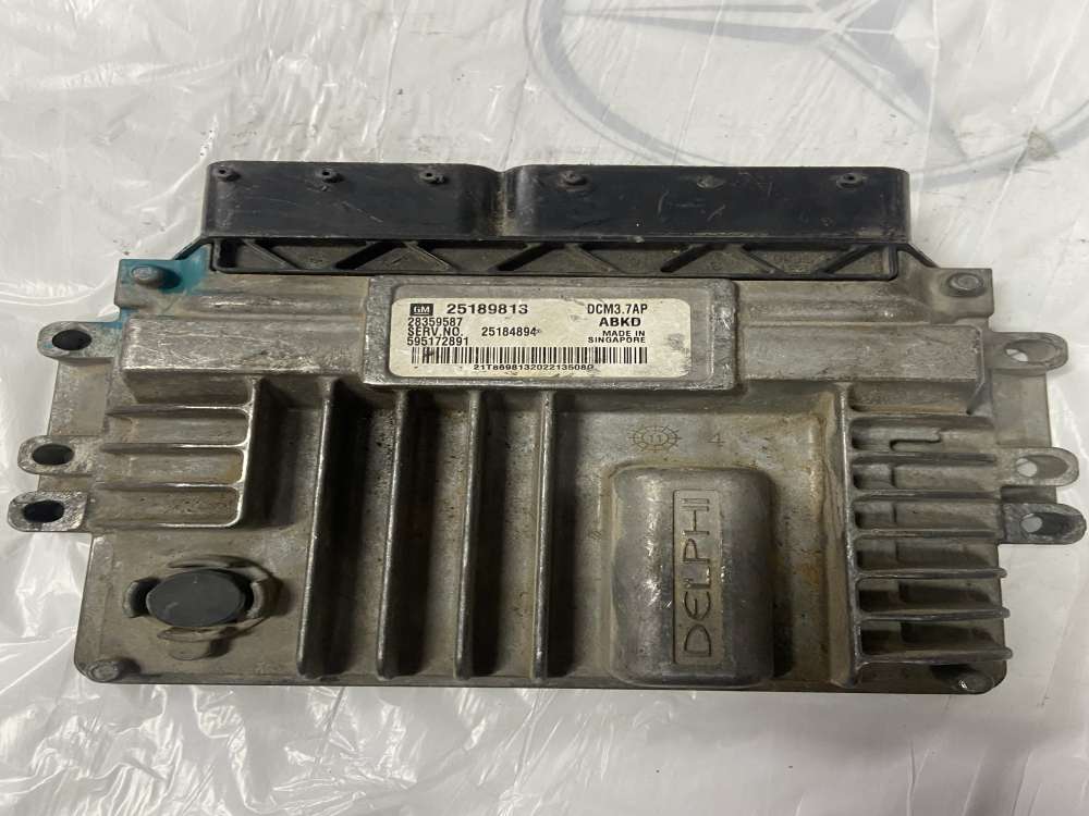 25189813 CHEVROLET CAPTİVA MOTOR BEYNİ DCM3.7AP 25184894