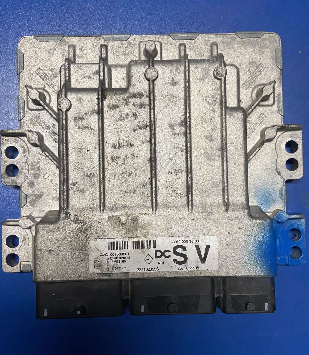 A2C1667500201 RENAULT CAPTUR EMS3160 MOTOR BEYNİ 237102099S 237101339S A2829003600