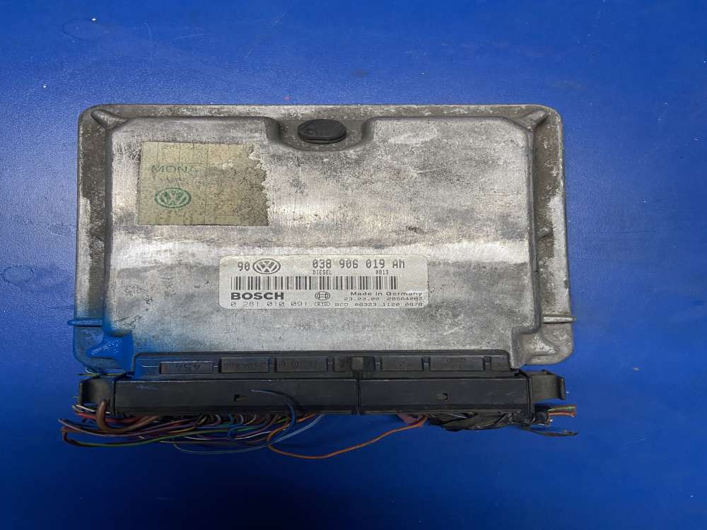 0281010091 VW GOLF 1.9 TDI EDC15 MOTOR BEYNİ