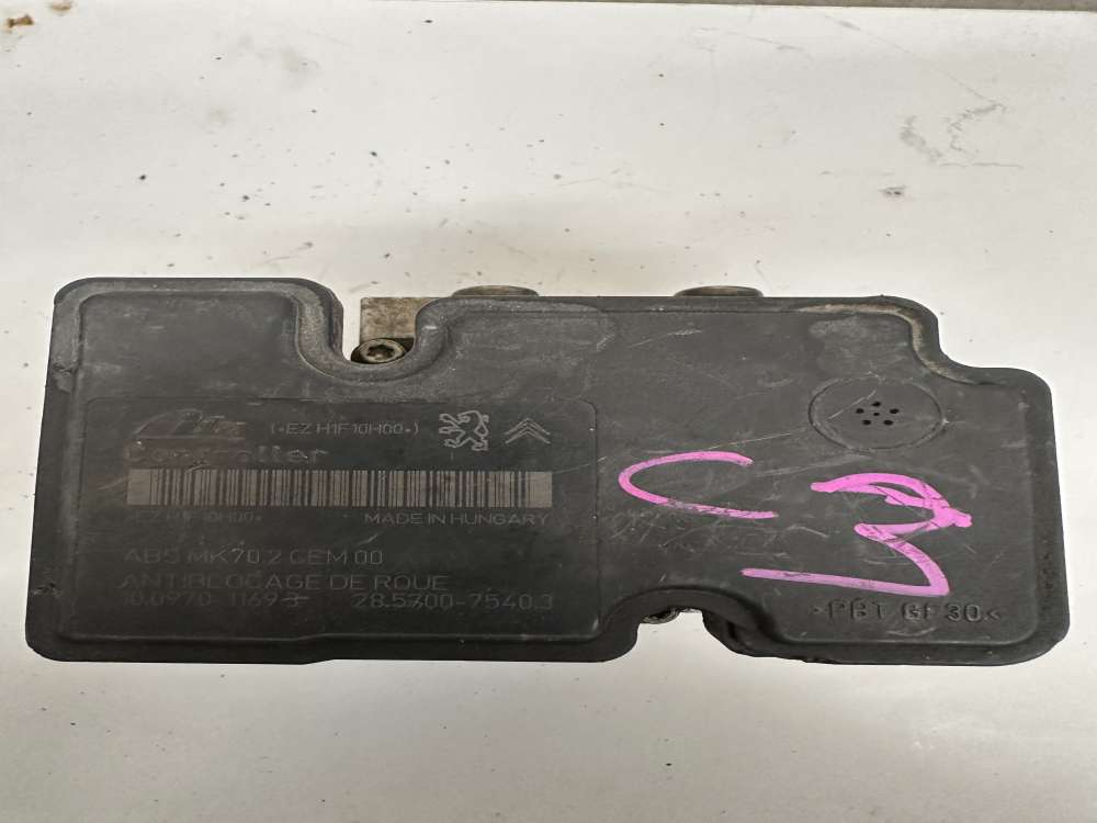 10.0970-1169.3 28.5700-7540.3 CITROEN C2 C3 ABS BEYNİ