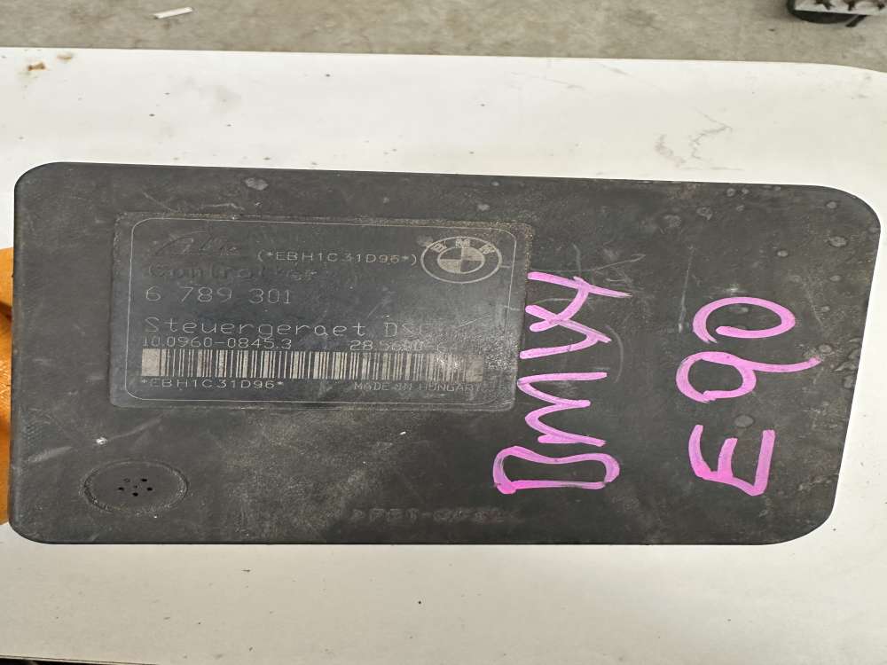 6789301 28.5600-6400.3 10.0960-0845.3 BMW E90 E91 ABS BEYNİ