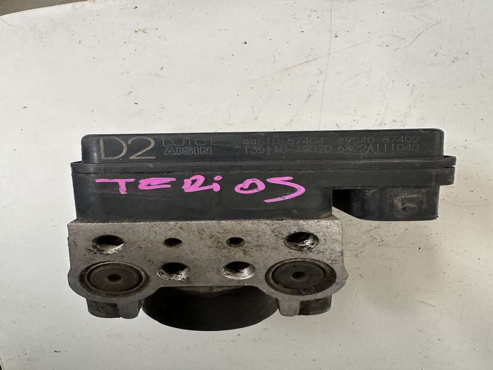 44510-87404 DAİHATSU TERİOS ABS BEYNİ 89540-87402
