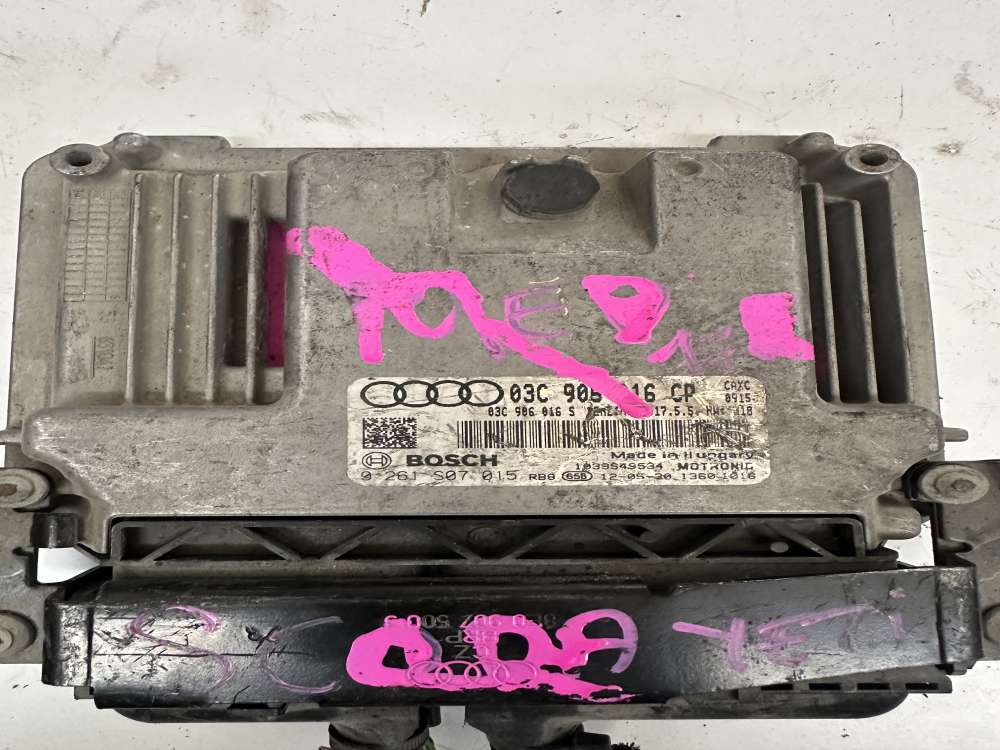 03C906016CP 0261S07015 AUDI A3 MOTOR BEYNİ