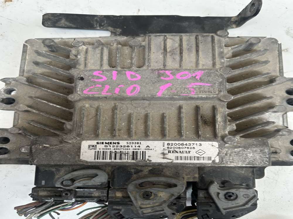 8200843713 Renault Megane Clio Motor Beyni SİD301