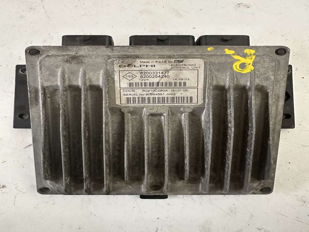 8200331477 RENAULT KANGO CLİO 1.5 DCİ DDCR  MOTOR BEYNİ