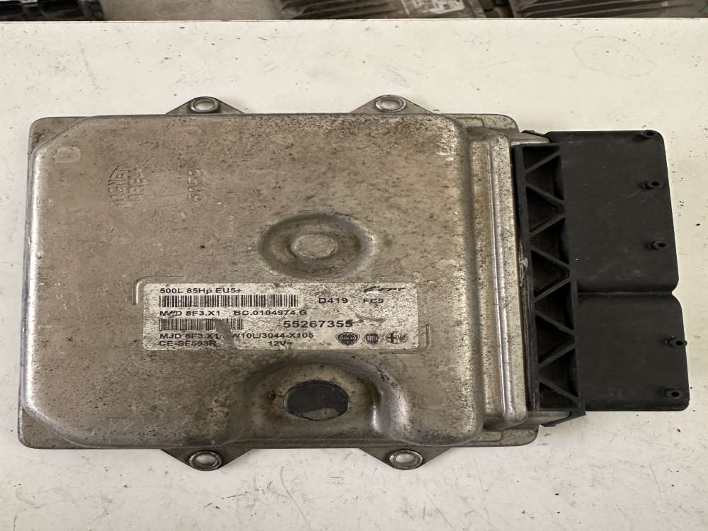 55267355 - MJD8F3 Fiat 500 Motor Beyni
