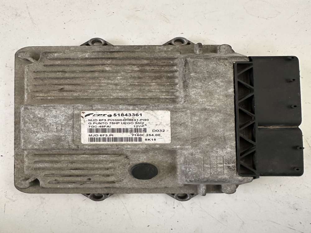 51843361 MJD6F3.PI FIAT GRANDE PUNTO MOTOR BEYNI