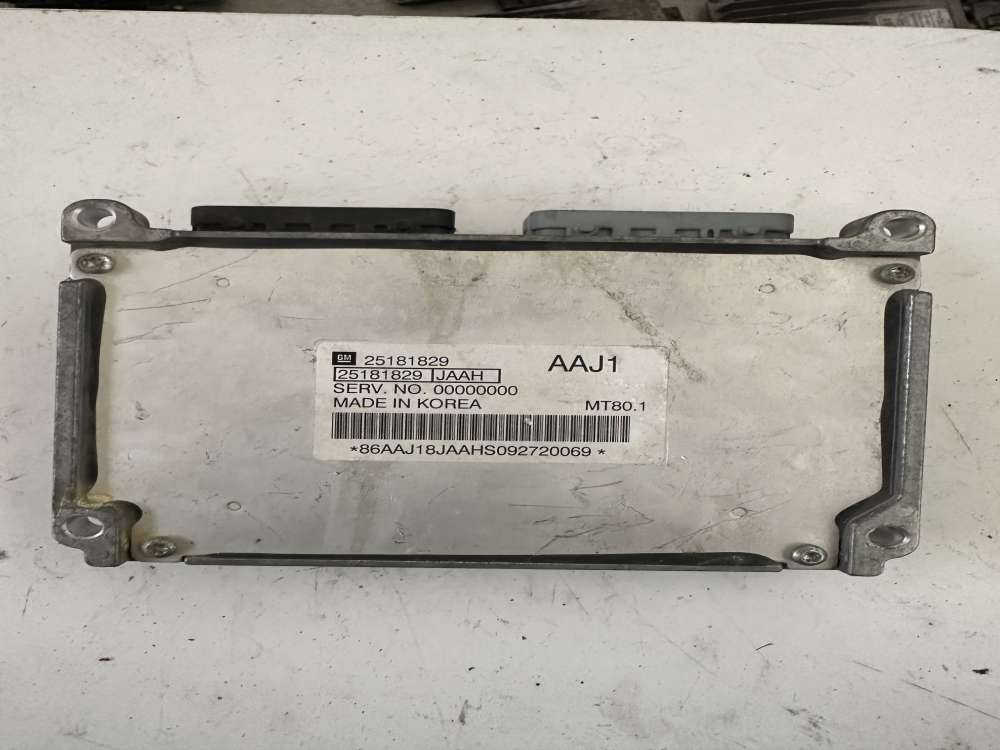 25181829 Chevrolet Cruze 1.6 Motor Beyni  JAAH AAJ1 MT80.1